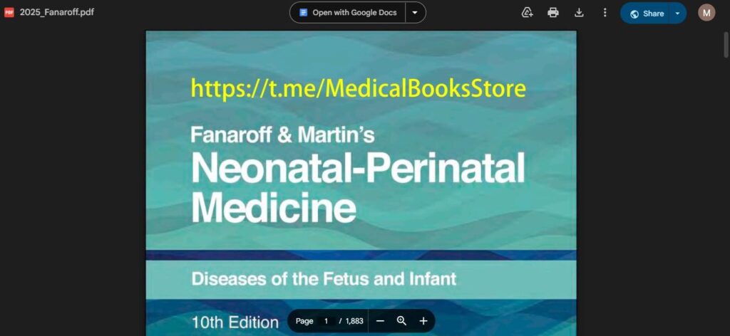 how to download Fanaroff and Martin’s Neonatal Perinatal Medicine PDF