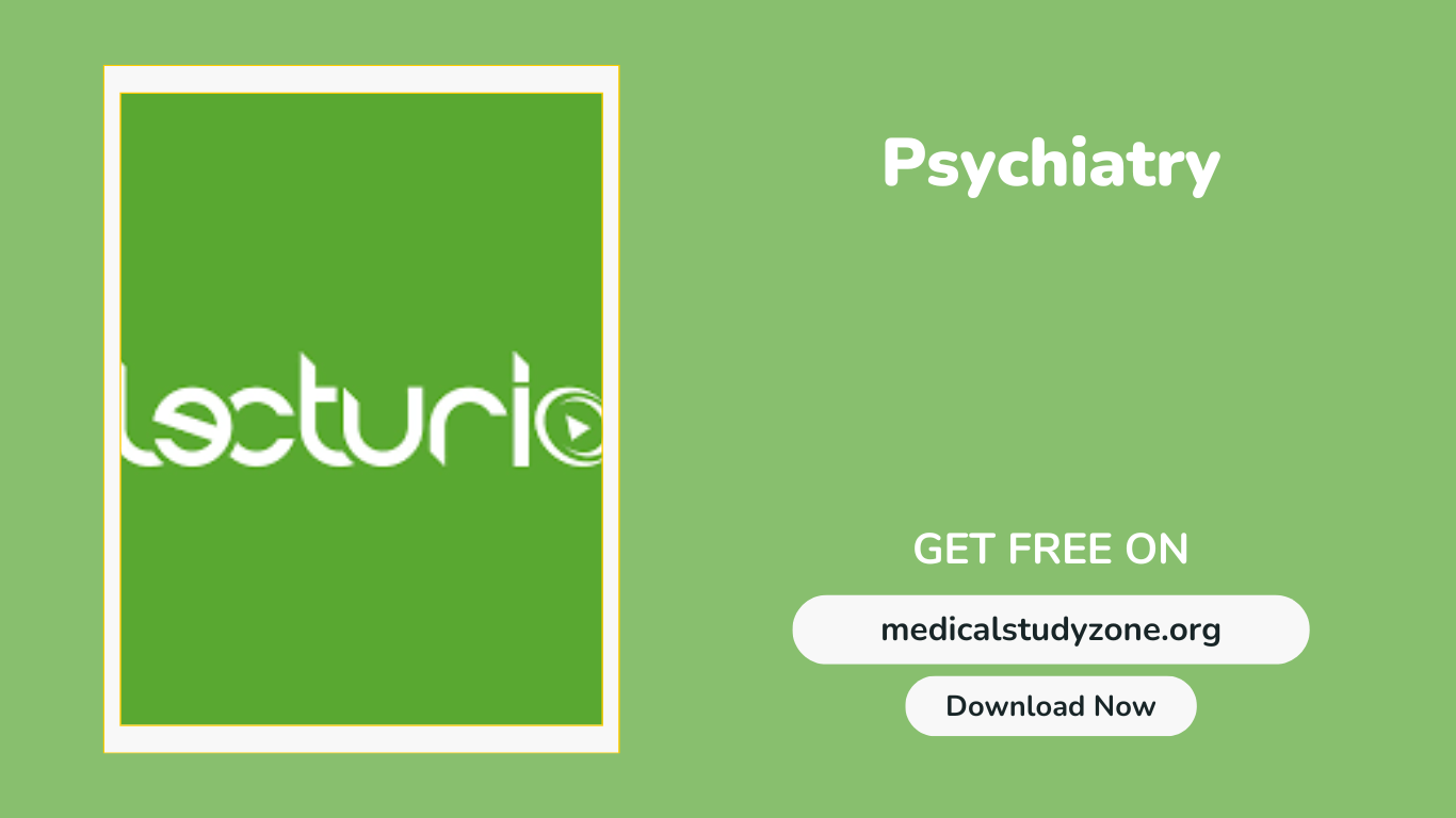 Lecturio Psychiatry Video Lectures