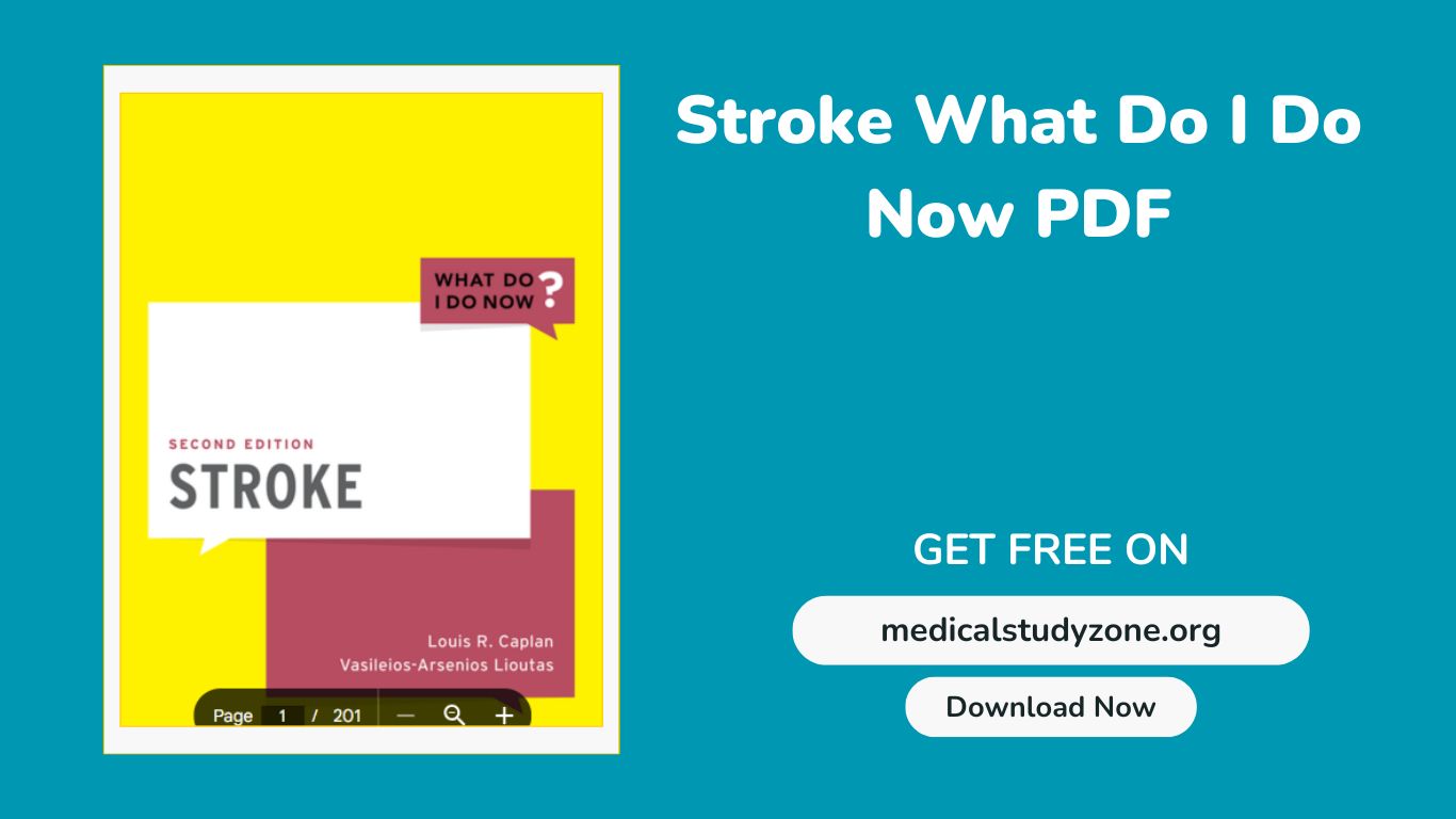 Stroke: What Do I Do Now PDF