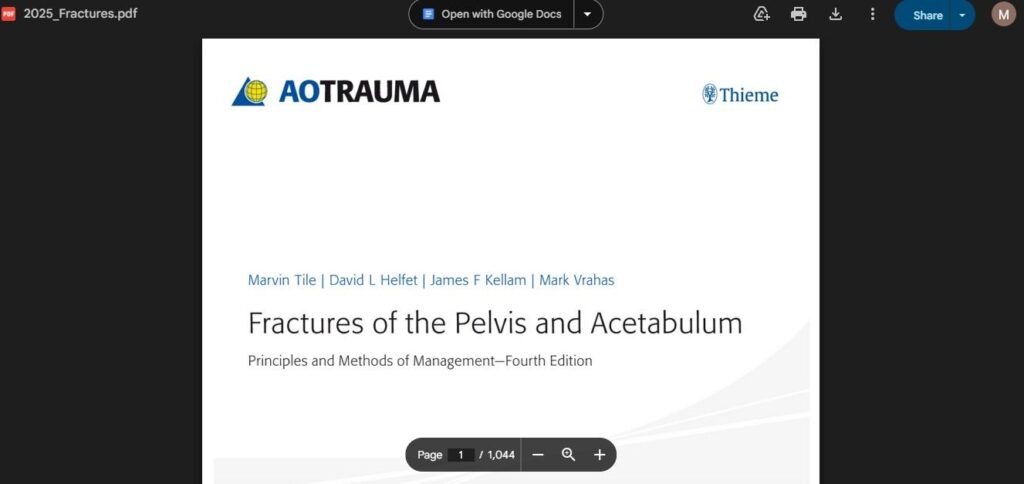 how to download Fractures of the Pelvis and Acetabulum PDF Book