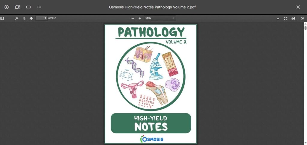 how to download Osmosis High Yield Pathology Notes Volume 2 PDF 