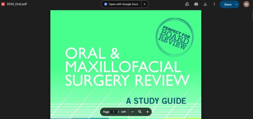 how to download oral and maxillofacial surgery review a study guide pdf