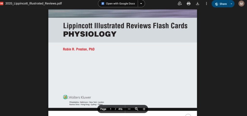 How to download Lippincott Illustrated Reviews Flash Cards Physiology PDF