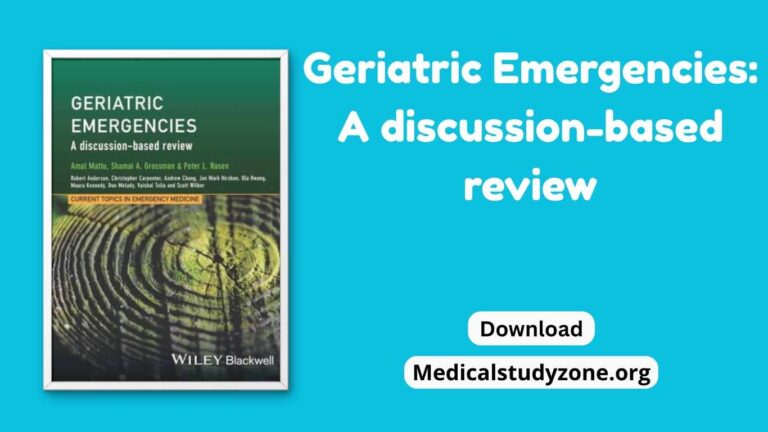 Geriatric Emergencies A Discussion-Based Review